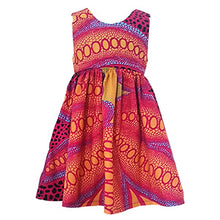 Load image into Gallery viewer, African print tea party dress - Pink print
